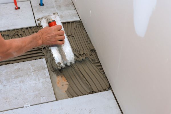 Bathroom Floor Renovation in Park City