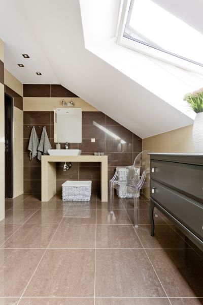 Attic Bathroom Installation in Park City